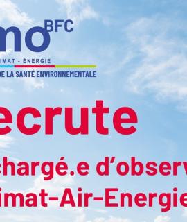 Atmo BFC recrute