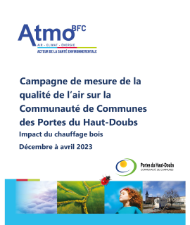 Campagne de mesure de la qualité de l’air sur la Communauté de Communes des Portes du Haut-Doubs 
